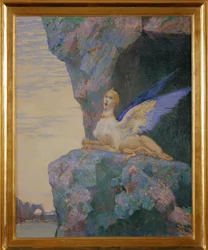 Chimera epätoivo (maalaus kankaalle)