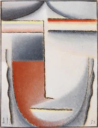 Talvitunnelma Abstrakti pää, 1932.