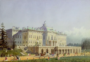Konstantinuksen palatsi Strelnassa, 1847.