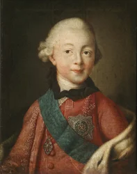 Suurherttua Pavel Petrovitšin muotokuva 1754-1801, 1765