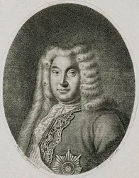 Varakansleri kreivi Andrey Ostermannin muotokuva 1687-1747, c1812.