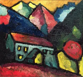 Talo vuoristossa, n. 1912