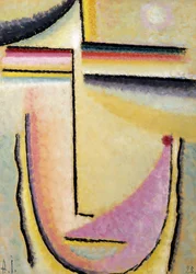 abstrakti pää; Abstrakti pää, 1928