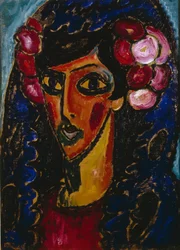 Sininen mantilla