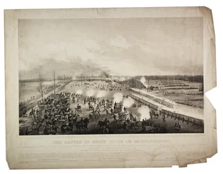 Battle for Stone River tai Murfreesboro, 1863