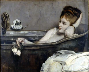 Alfred Stevens: ”Kylpy” 1867. Compiègnen kansallismuseo