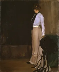 Malli, noin 1902 (öljy kankaalle).