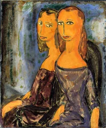 Kaksi naista, n. 1926.