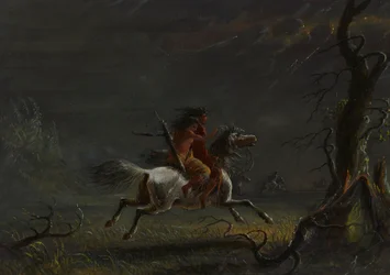 Intiaanit myrskyssä: yökohtaus