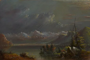 Järvimaisema – Kalliovuoret