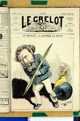 Kansi ""Le Grelot"", numero 119, Satirical in Colors
