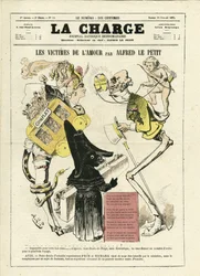 Alfred Le Peten (1841-1909) kuvitus La Chargen kanteen (1870), nro 14