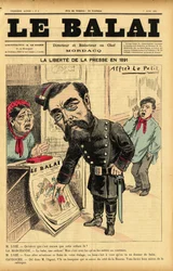 Kuvitus Alfred Le Pepetitista (1841-1909) Le Bain kanteen, nro 6