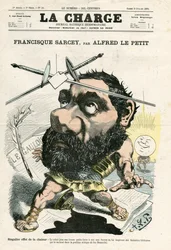 The Charge (1870), numero 12, värillinen satiirinen