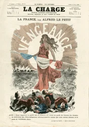 The Charge (1870), numero 18, värillinen satiirinen