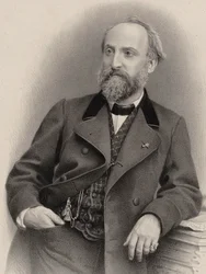 Säveltäjä Antoine Francois Marmontelin muotokuva 1816-1898.