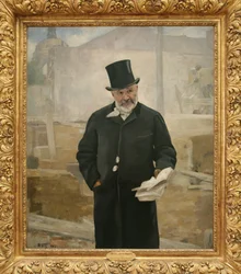 Muotokuva Adolphe Alphandista (1817-1891), 1888 (öljy kankaalle)