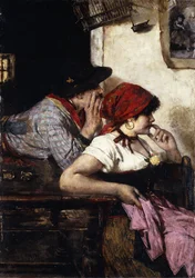 Mustalaispariskunta, 1887