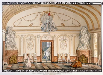 Richard Strauss: Ruusuritari. Rollerin lavastus. 2. näytös
