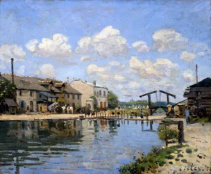 Canal Saint-Martin, Pariisi, 1872