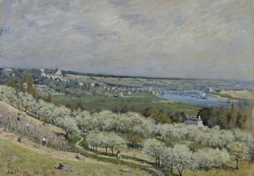 Terassi Saint-Germainissa, kevät