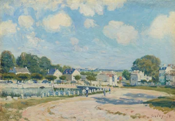 Kastelupaikka Marlyssa, 1875.