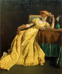 A.Stevens, Die Dame Gelbissä