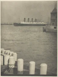 Matkalla avomerelle, Mauretania, 1910.
