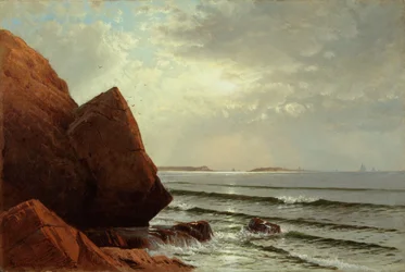 Aamu, Cape Ann 1875 (Öljy kankaalle)