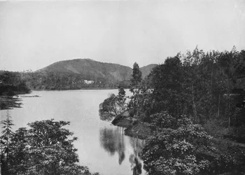 Nuwara Eliya -järven kulma, 1890, 1910