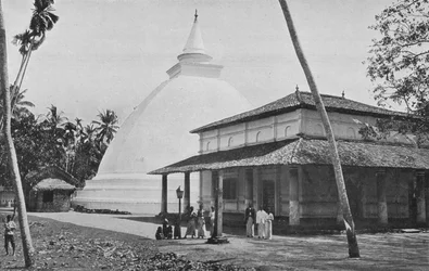 Kelaniyan temppeli ja Dagoba, 1890, 1910