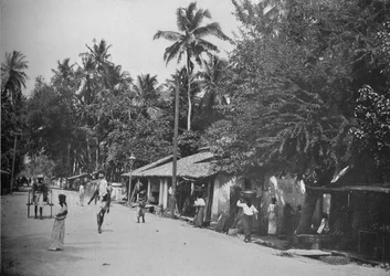 Tienvarsikohtaus matkalla Lavinia-vuorelle, c1890, 1910