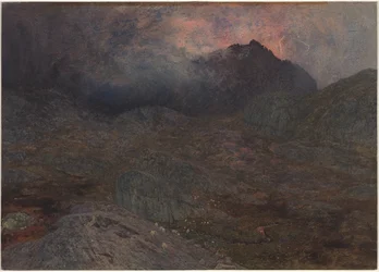 Cwm Trifaen, c. 1857.