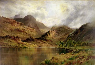 Banks of Arrochar (öljy kankaalle)