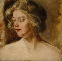 Blondi studiomalli, 1800-luvun loppu - 1900-luvun alku.