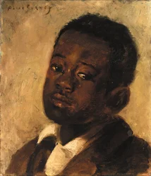 Mustan pojan pää, 1800-luvun loppu - 1900-luvun alku.