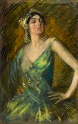 Ruth St. Denis, 1910.