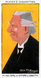 Herbert Henry Asquith, Oxfordin ja Asquithin 1. jaarli, Britannian pääministeri, 1926.