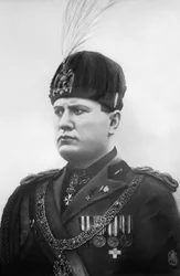 Benito Mussolini (m/w kuva)