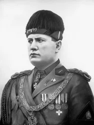 Benito Mussolini (m/w kuva)