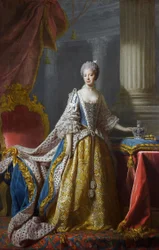 Allan Ramsay - Kuningatar Charlotte (kuninkaallinen kokoelma)1