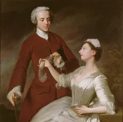 Sir Edwardin ja Lady Turnerin muotokuva, 1740