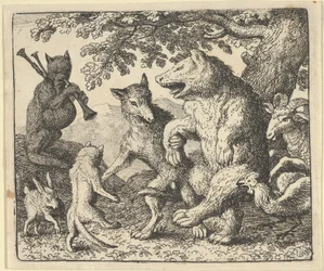 Juhla karhun ja suden kunniaksi, 1650-75.