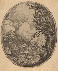 Hamlet puiden välissä, luultavasti n. 16451656.