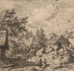Hamlet vuoristoisella pohjalla, luultavasti n. 16451656.
