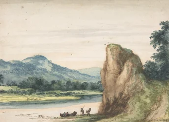 Maisema, 1600-luvun puoliväli.