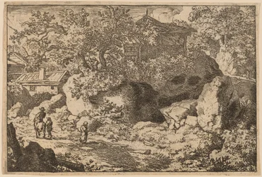 Talonpoika hevosen selässä, luultavasti n. 16451656.
