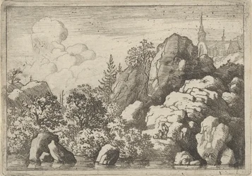 Kirkko kukkulalla, 1600-luku.
