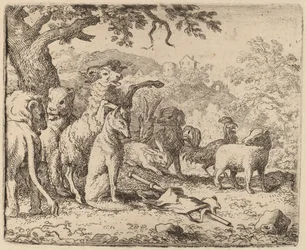 Ram siunaa Reynardia, luultavasti n. 16451656.