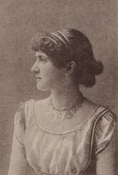 Kitty Welch, näyttelijäsarjasta N67, joka mainostaa Virginia Brights -savukkeita..., noin. 1888.